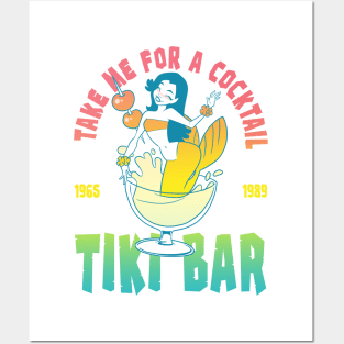 tiki bar Posters and Art